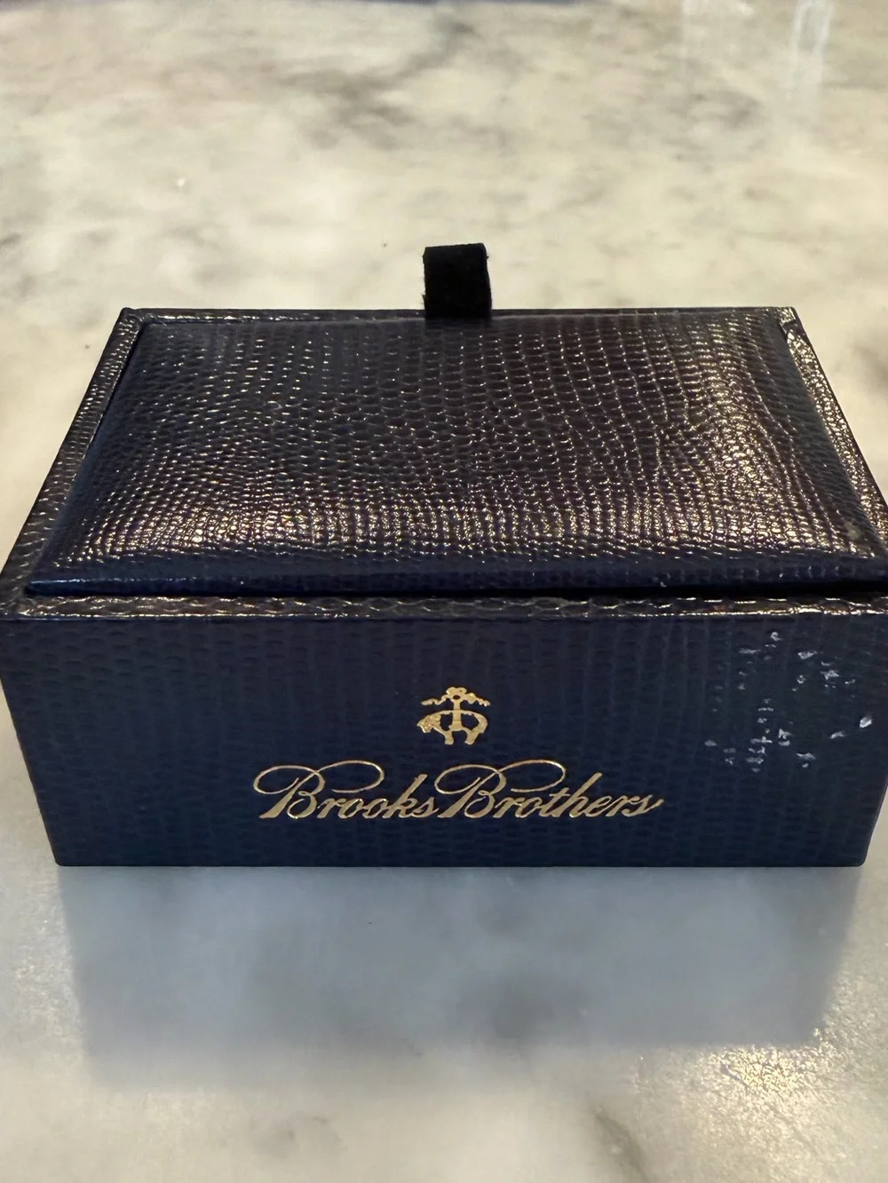 Brooks Brothers Vintage Gold Tone Oval Cuff Links